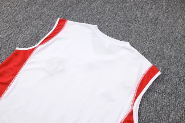 23-24 Flamengo White Training Vest Suit - Image 4