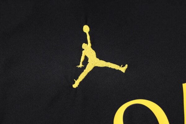 23-24 PSG Jordan Black Training Vest Suit - Image 2