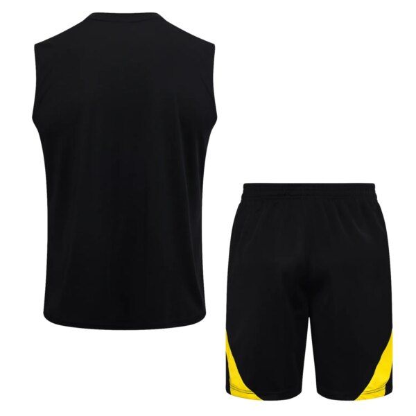 23-24 PSG Jordan Black Training Vest Suit - Image 7
