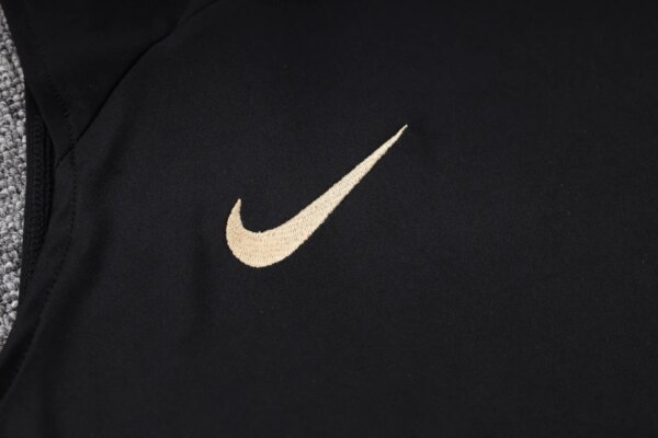23-24 Corinthians Black Training Vest Suit - Image 2