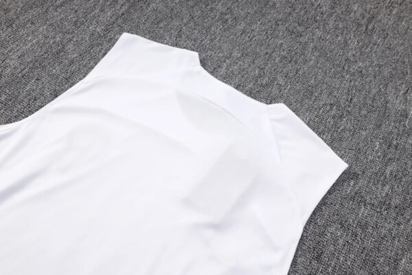 23-24 Corinthians White Training Vest Suit - Image 4