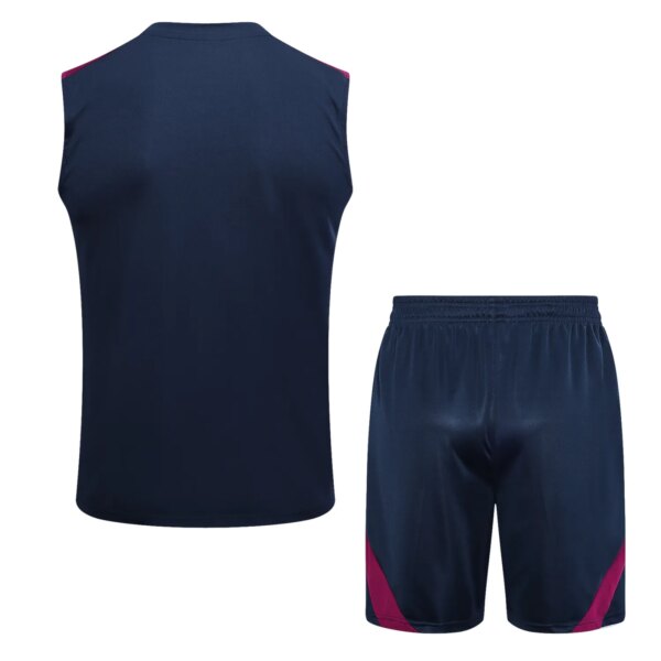 23-24 PSG Blue Training Vest Suit - Image 5
