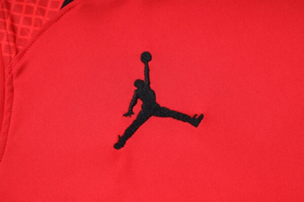 23-24 PSG Jordan Red Training Vest Suit - Image 2