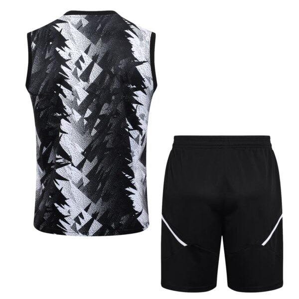 23-24 Juventus Black Training Vest Suit - Image 7
