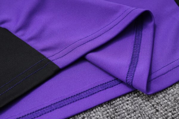 23-24 Real Madrid purple Training Vest Suit - Image 4