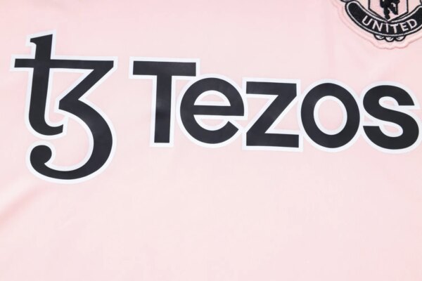 23-24 Manchester United Pink Training Vest Suit - Image 3