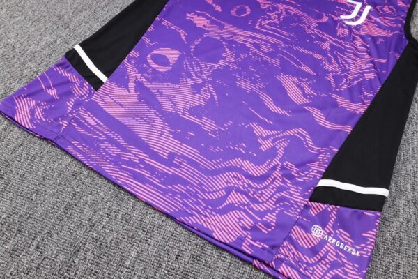 23-24 Juventus purple Training Vest Suit - Image 3