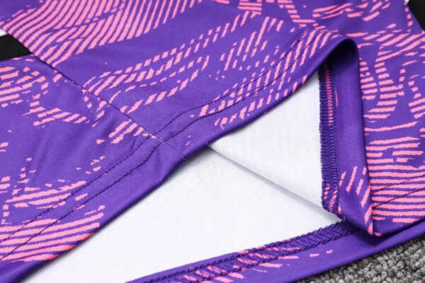 23-24 Juventus purple Training Vest Suit - Image 4