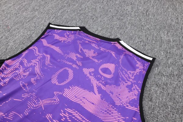 23-24 Juventus purple Training Vest Suit - Image 5