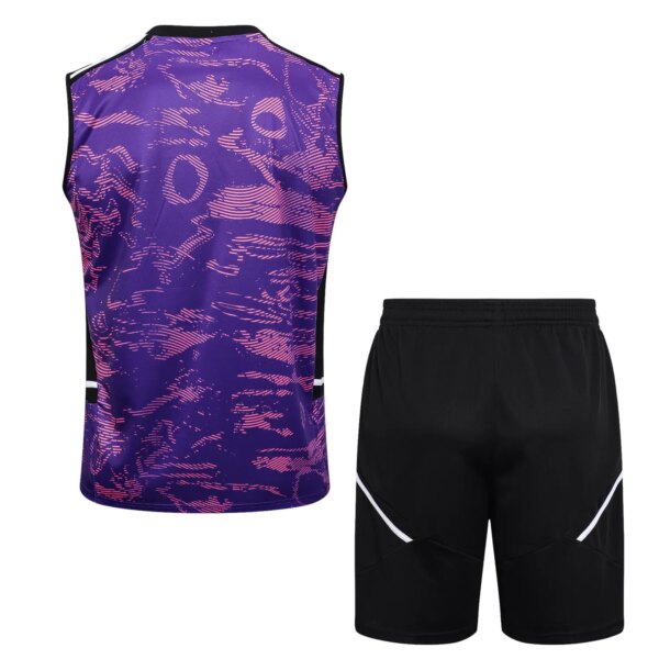23-24 Juventus purple Training Vest Suit - Image 7