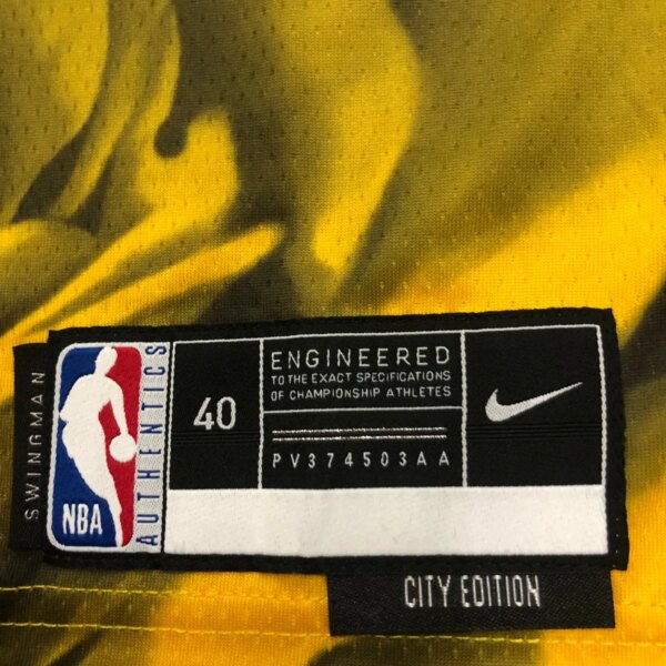 2023 Warriors 30# Curry Hot Pressed Jersey - Image 2