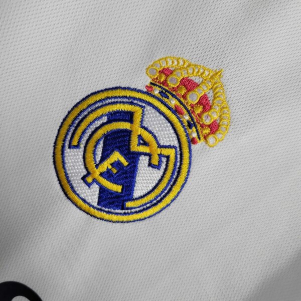 23-24 Real Madrid Home Fans Long Sleeve Jersey - Image 5
