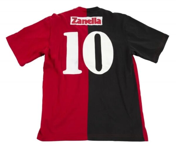 93-94 Newell's Old Boys Retro Jersey - Image 5