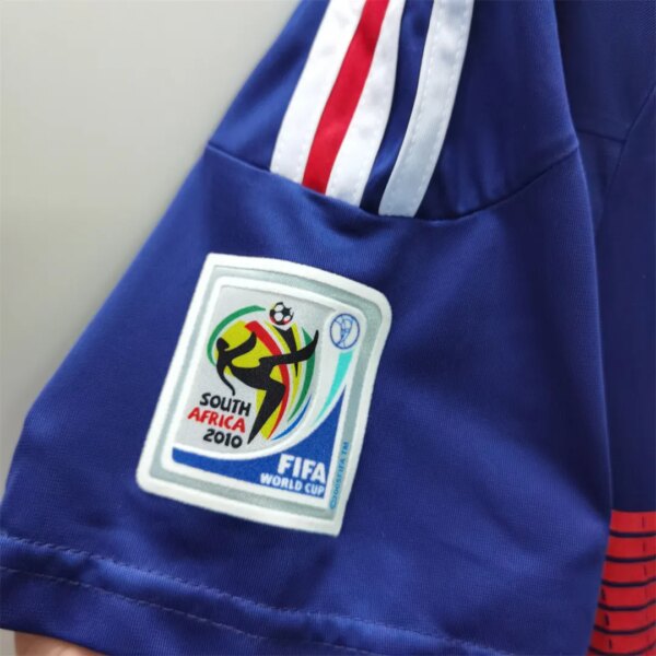 2010 France Home Retro Jersey  With 21#ANELKA - Image 8