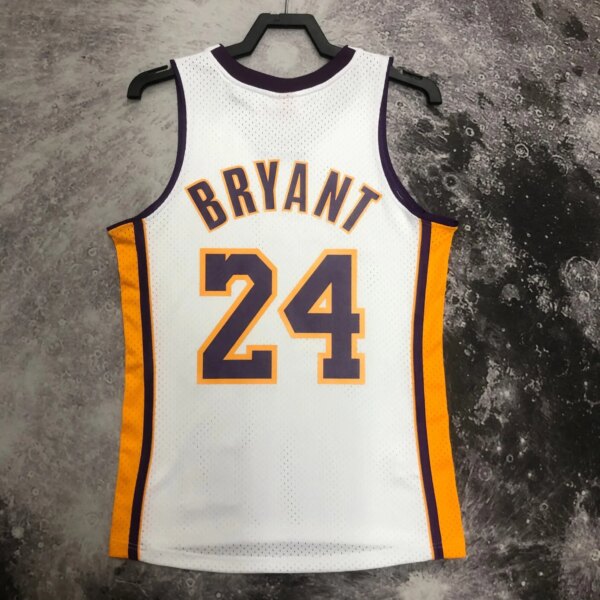 M&N 09-10 Lakers SW White 24#BRYANT - Image 3