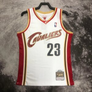 M&N 03-04 Cleveland Cavaliers SW 23# JAMES