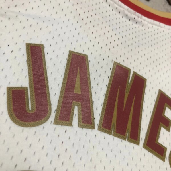 M&N 03-04 Cleveland Cavaliers  SW 23# JAMES - Image 2