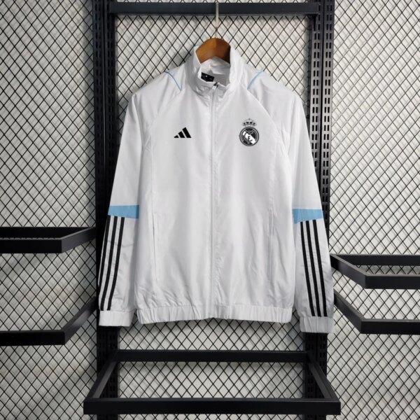 23-24 Real Madrid White Windbreaker S-XXL