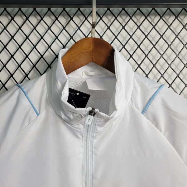 23-24 Real Madrid White Windbreaker S-XXL - Image 2