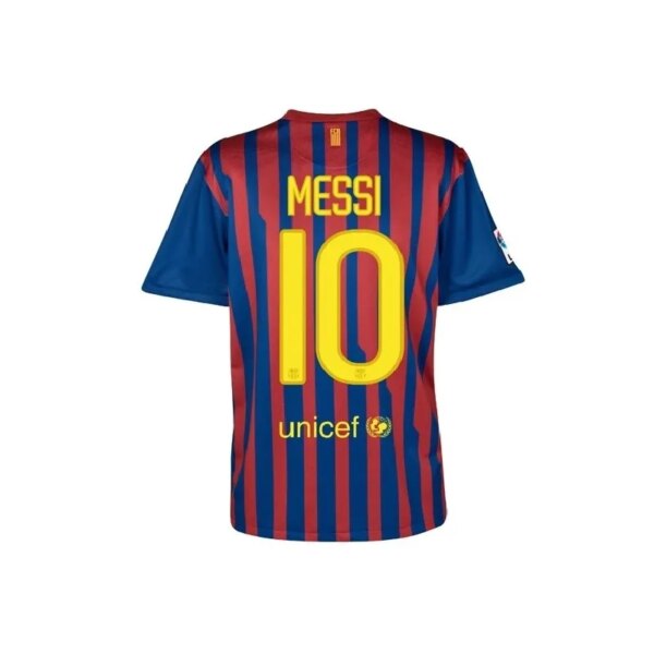 11-12 Barcelona Home Retro Long Sleeve Jersey - Image 7