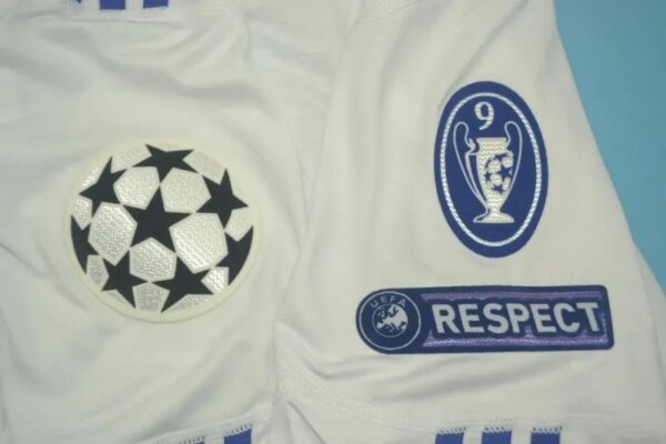 10-11 Real Madrid Home Long Sleeve Retro Jersey - Image 6