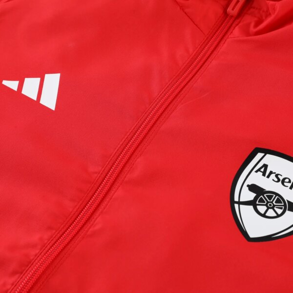 23-24 Arsenal Red Windbreaker S-XXL - Image 5