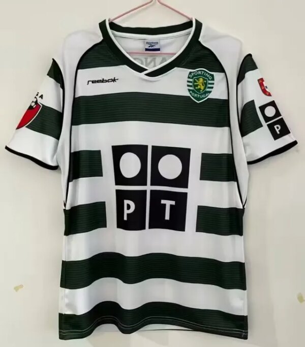 01-03 Sporting Home  Retro Jersey