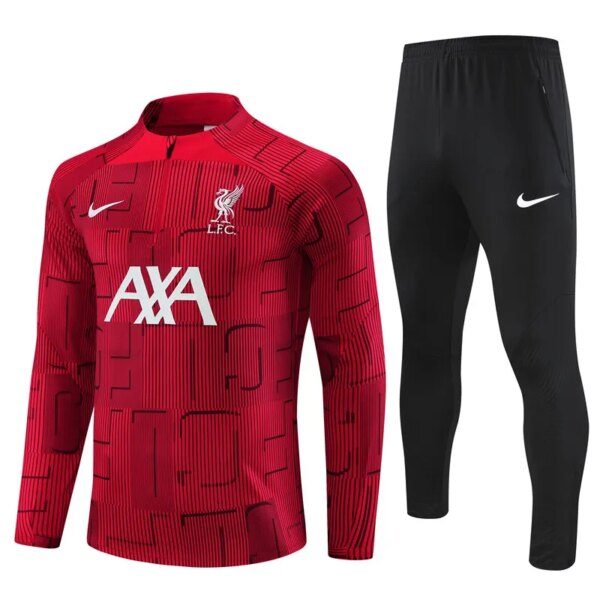 23-24 Liverpool Red Camouflage Training Suit