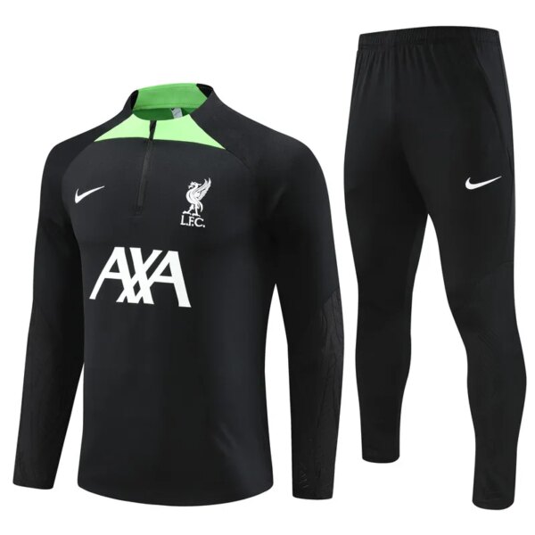 23-24 Liverpool Black Fas version Training suit