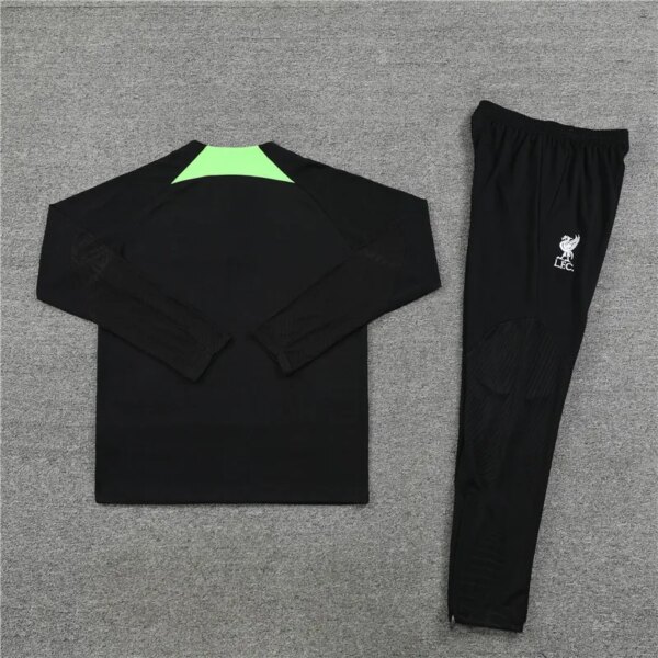 23-24 Liverpool Black Fas version Training suit - Image 8