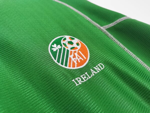 2002 Ireland Home Retro Jersey - Image 3