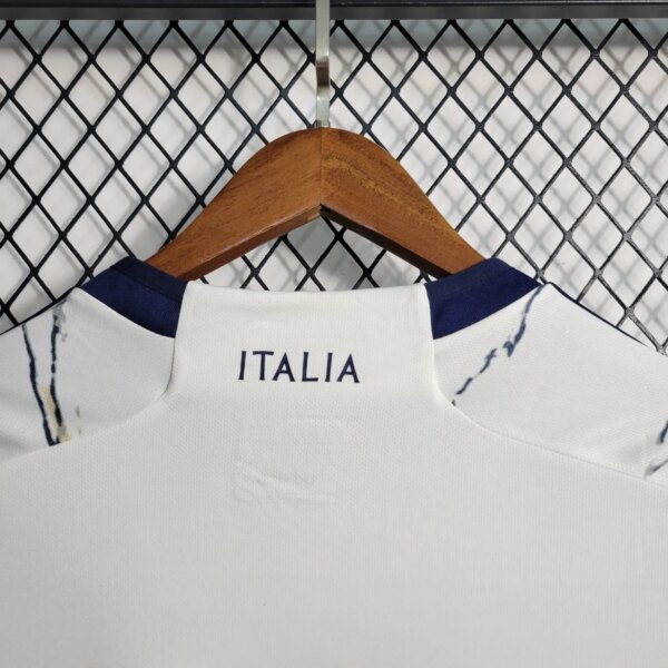 2023 Italy Away Long Sleeve Fans Jersey - Image 4