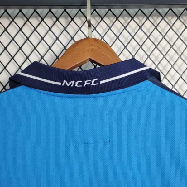 01-02 Manchester City Home Retro Jersey - Image 3