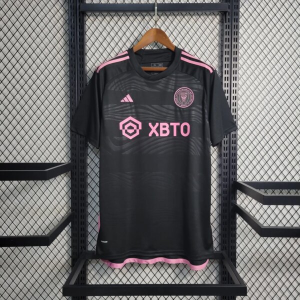 23-24 Miami Away Black Fans Jersey