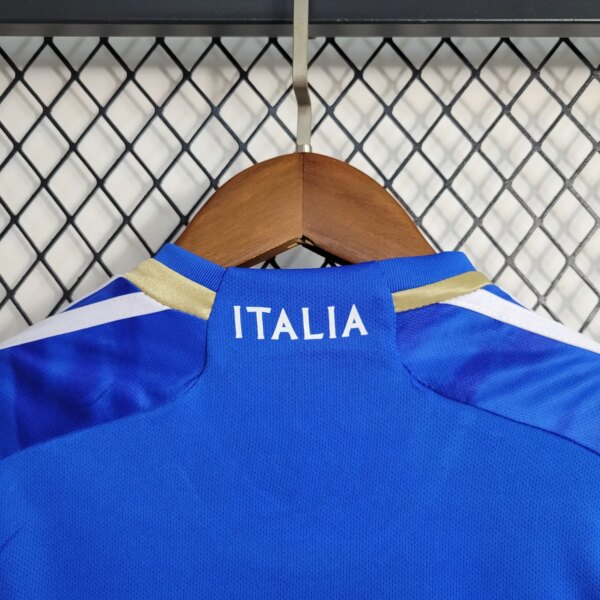 2023 Italy Home Blue Kid Kit - Image 4