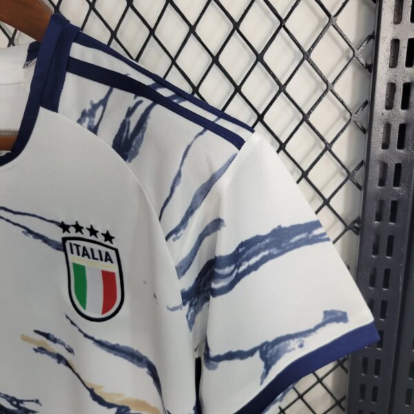 2023 Italy Away White Kids Kit - Image 2