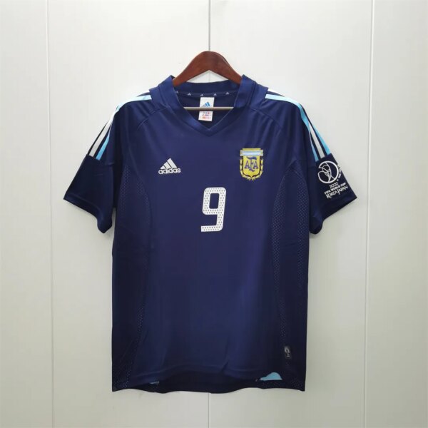 2002 Argentina Away Retro Jersey - Image 6