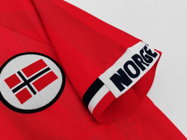 98-99 Norway Home Retro Fans Jersey - Image 3
