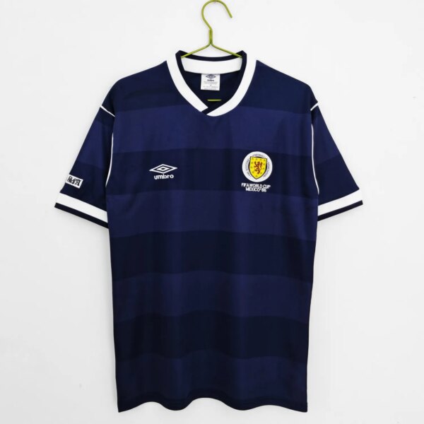 87-88 Scotland Home Retro Jersey