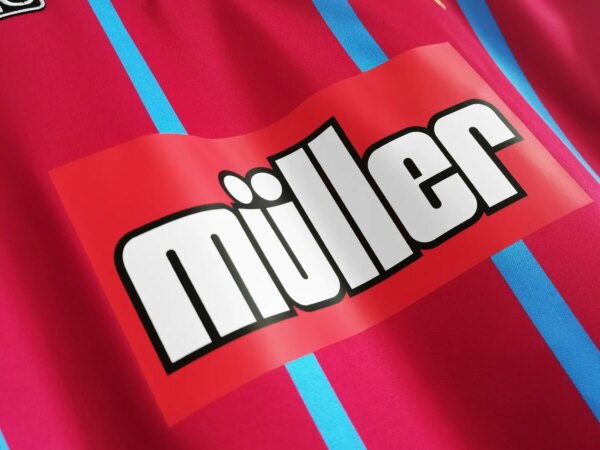 93-95  Aston Villa Home Retro Jersey - Image 2