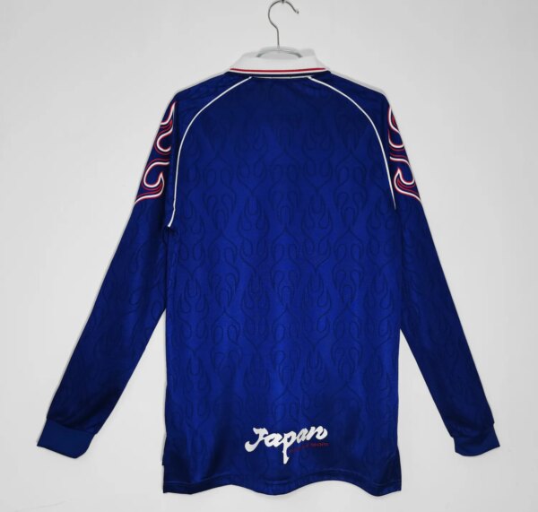 1998 Japan Home Long Sleeve Retro Jersey - Image 5