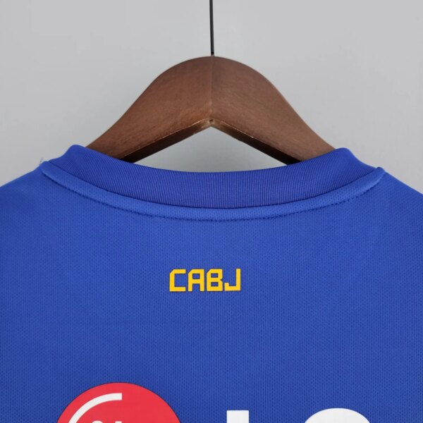 11-12 Boca Juniors Home Retro Jersey - Image 5
