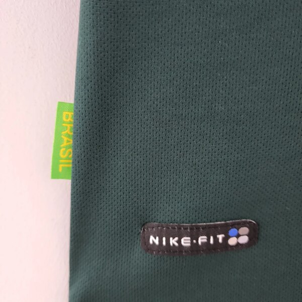 1998 Brazil Green Goal Keeper Retro Jersey - Image 4