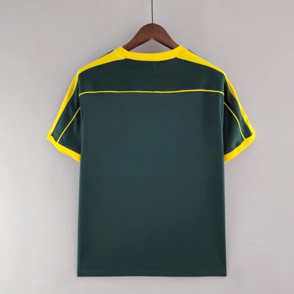 1998 Brazil Green Goal Keeper Retro Jersey - Image 5