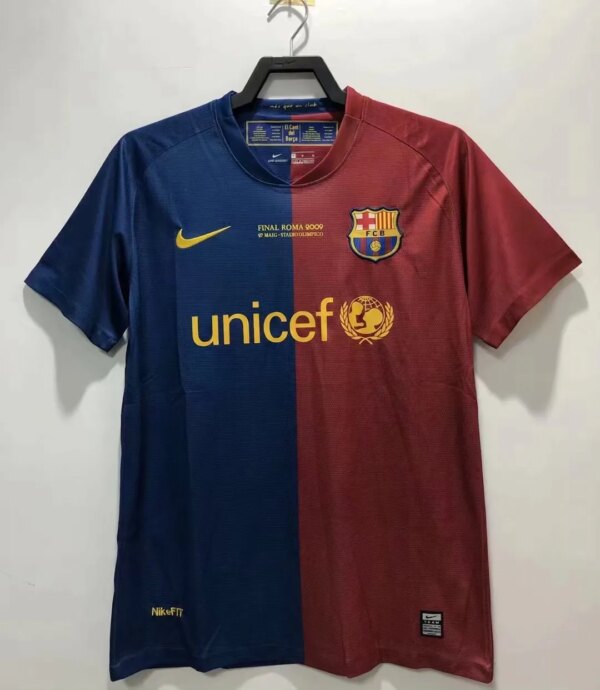 08-09 Barcelona Home Retro Jersey