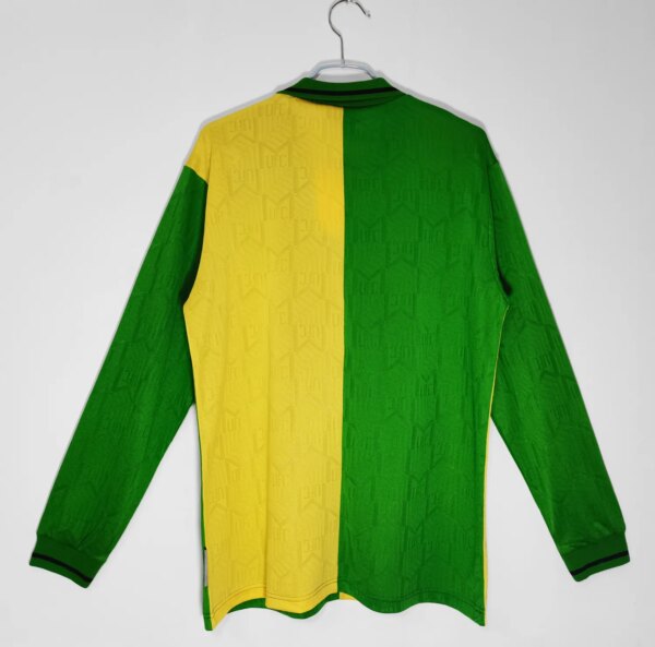1992-1993 Manchester United Away Long Sleeve Retro Jersey - Image 3