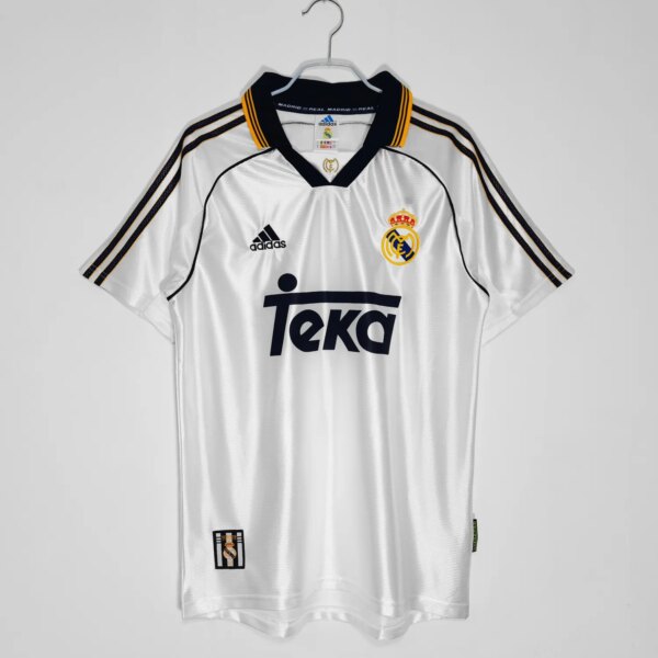 98-99 Real Madrid Home Retro Jersey