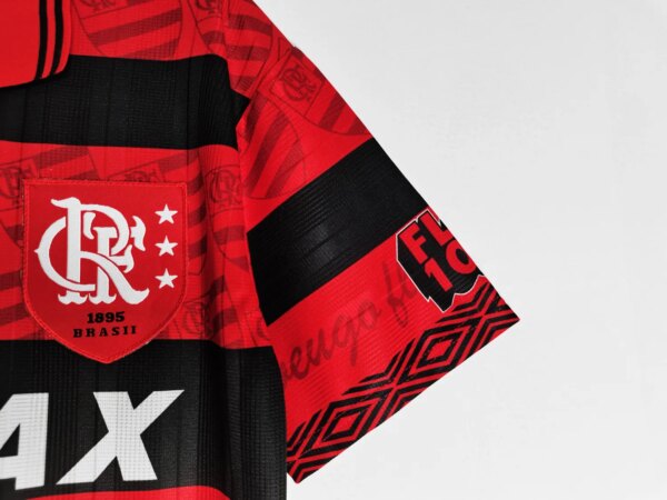 1995 Flamengo Home Retro Jersey - Image 3