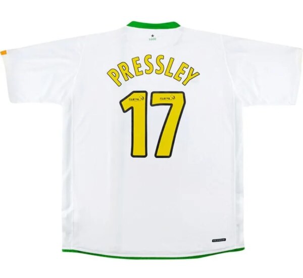 06-07 Celtic Third White Retro Jersey - Image 6