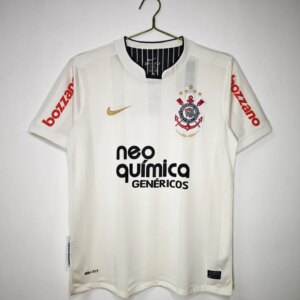 2012 Corinthians Home White Retro Jersey